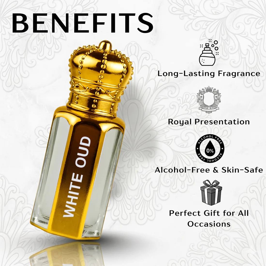 The Original White Oud™ Attar - 15ML + 15 ML (30ML TOTAL) | Eid Al-Adha Sale!